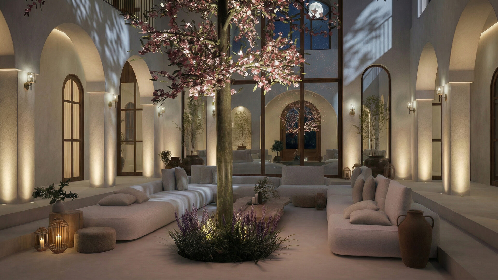 Villa Mediterranean — Nuit