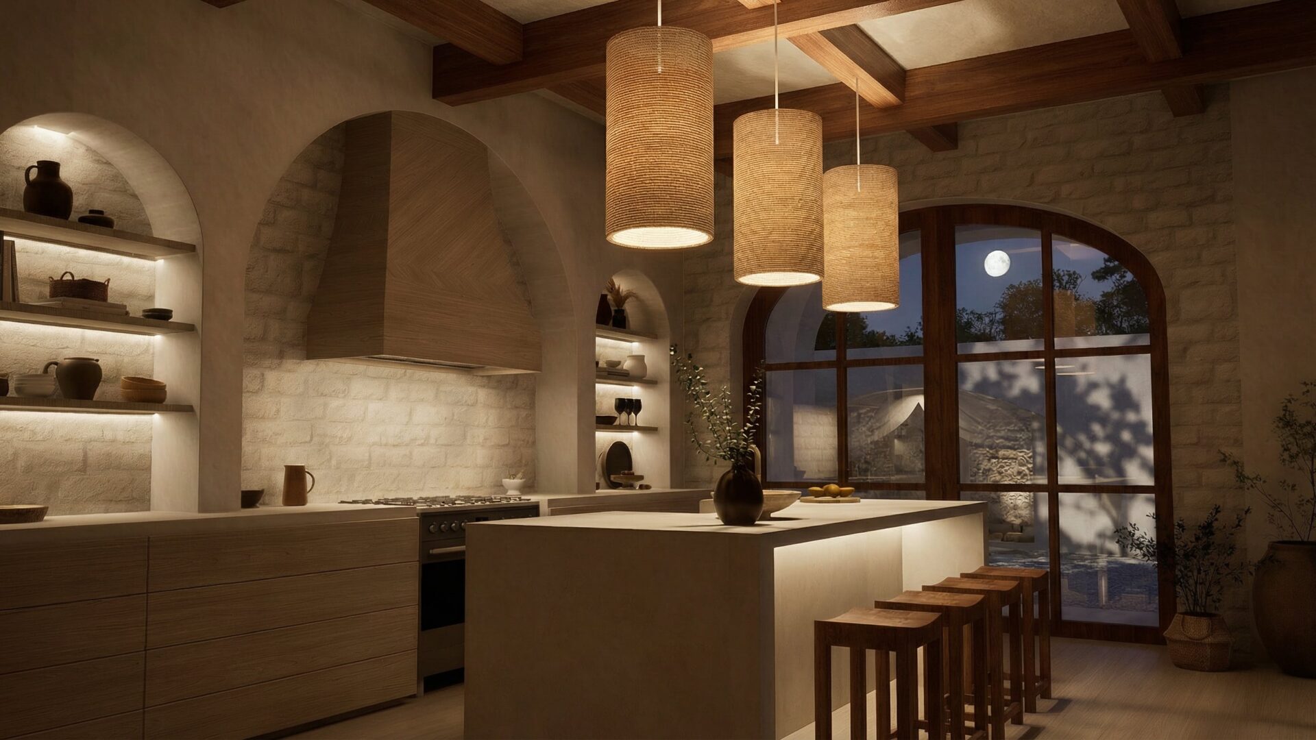 Villa Mediterranean — Nuit