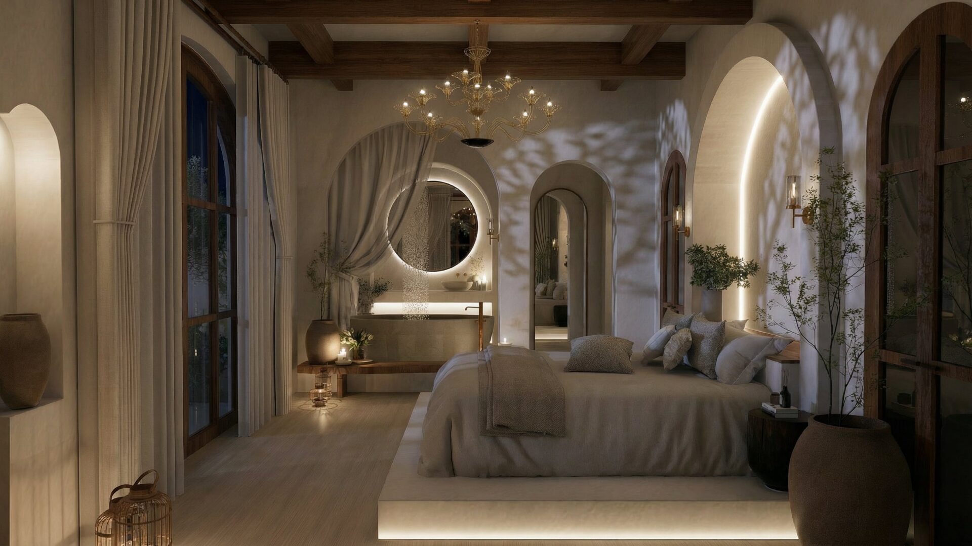 Villa Mediterranean — Nuit